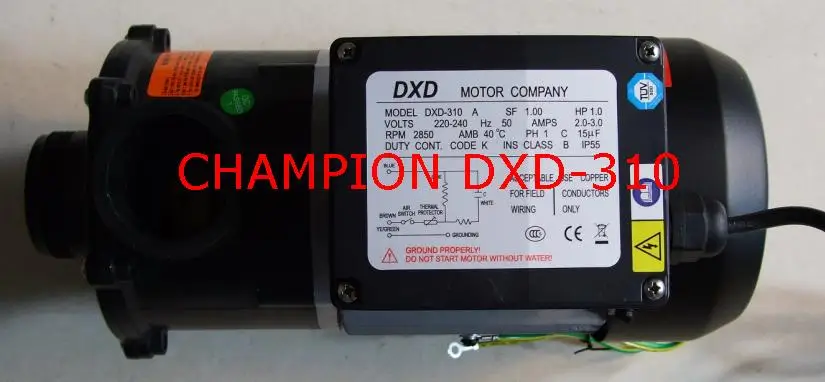 Dxd-310 спа ванной насоса помпой де циркуляции 1 HP-0.75 кВт, идеально замены dxd-310b/dxd-310x/dxd-310 e ldpb-140