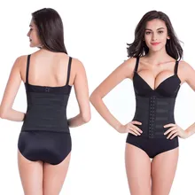 2016 Hot Sale Women Slimming Body Shaper Fajas Reductoras Tummy Control Sashes Shapewear Waist Trainers Corsets ST1#