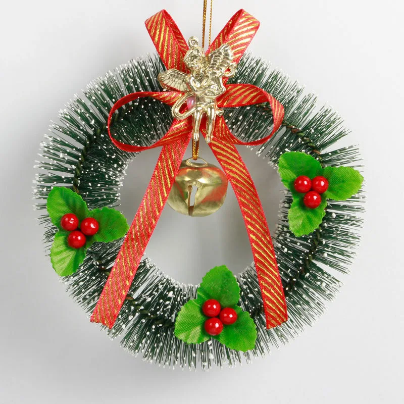 mini artificial christmas wreaths decorations door window christmas hanging pendant ornaments xmas wreath garland home decor in pendant drop ornaments - Artificial Christmas Wreaths Decorated mini artificial christmas wreaths decorations door window christmas hanging pendant ornaments xmas wreath garland home decor in pendant drop ornaments - Artificial Christmas Wreaths Decorated