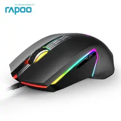 2018 Новый Rapoo V20PRO 8000 Точек на дюйм 9 программируемых кнопок Сенсор PMW3325 оптическая Мышь для профессионального Gamer PUBG Мышь