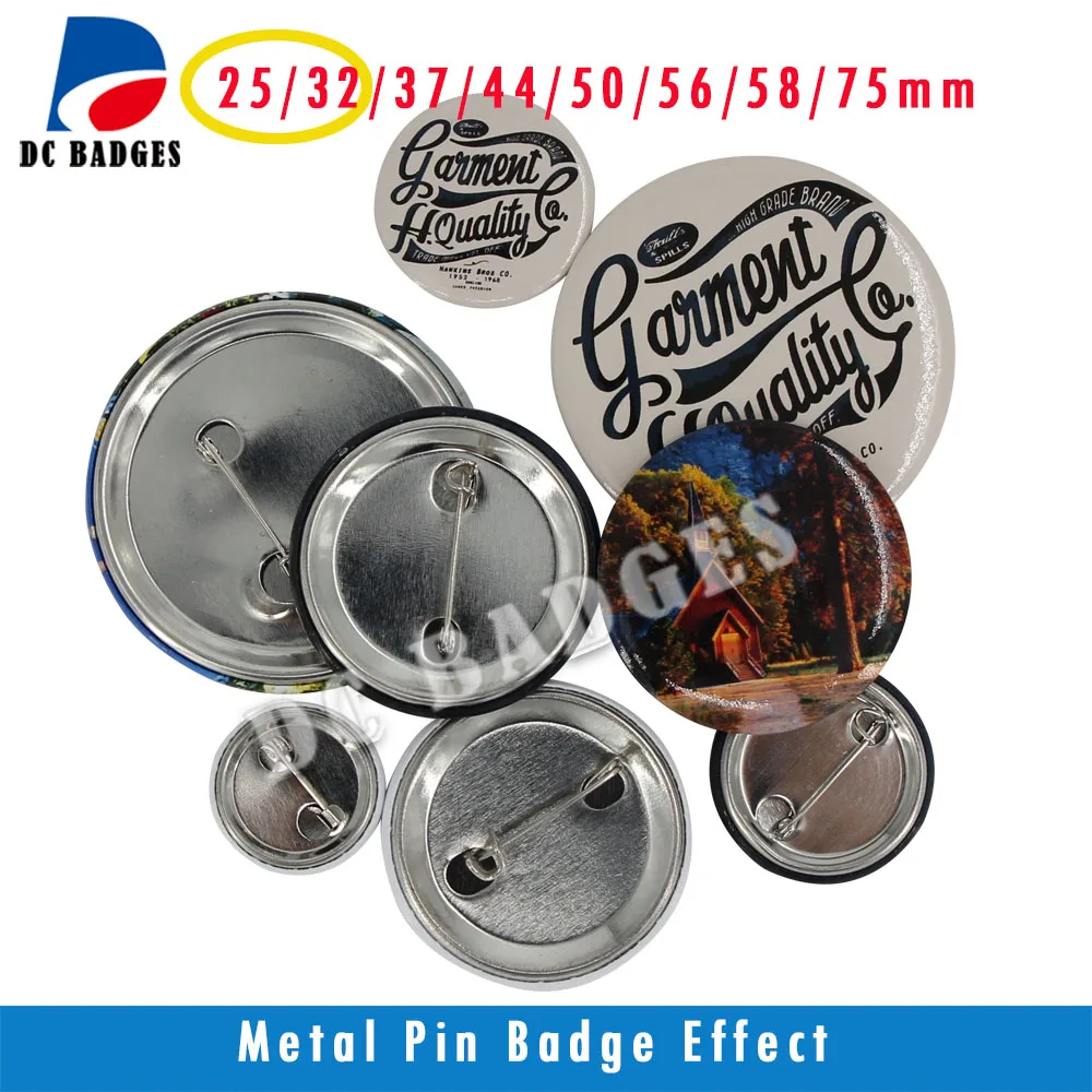 Металлический значок для кнопки New Pro 1 5 &quot37 мм 1000 комплектов|pinback button badge|badge
