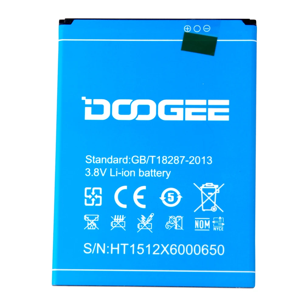 

100% Original Backup DOOGEE X6 Battery For 3000 mAh DOOGEE X6 Pro Smart Mobile Phone++Tracking Number