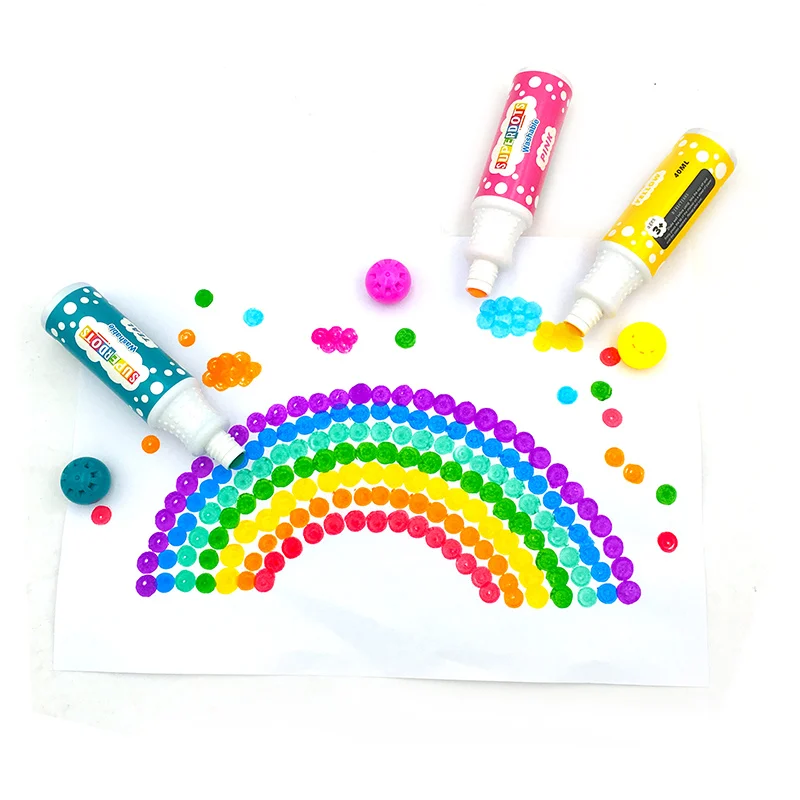 

A Cute 43ml Bingo dot marker-CH2850 12packing with safty twelve waterbased colorful inks