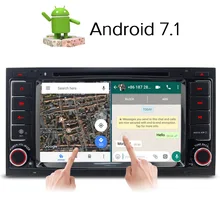 A-sure Android 7.1 Quad Core de Radio Del Coche DVD GPS Para Volkswagen VW Transporter T5 Multivan con 4G GPS DAB + RDS BT WIFI espejo
