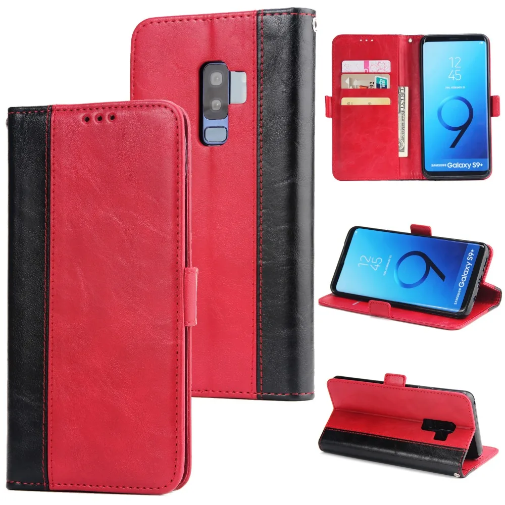 Leather Flip Case For Samsung Galaxy Note 20 10 9 8 Case Shockproof