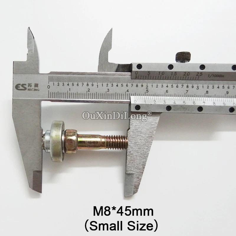 Фирменная Новинка 4 комплекта M8* 45 кресло-качалка подшипник винты, гайки и болт наборы ремонт мебели подключения Запчасти