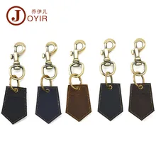 JOYIR модный кожаный брелок для ключей Crazy Horse кожаный винтажный Бронзовый Токен автомобильный брелок кошельки креативный подарок