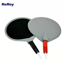 95 мм, 10 шт., электроды, накладные электроды для миотерапии, цифровая терапевтическая машина, массажер для EMS, стимулятор мышечных нервов