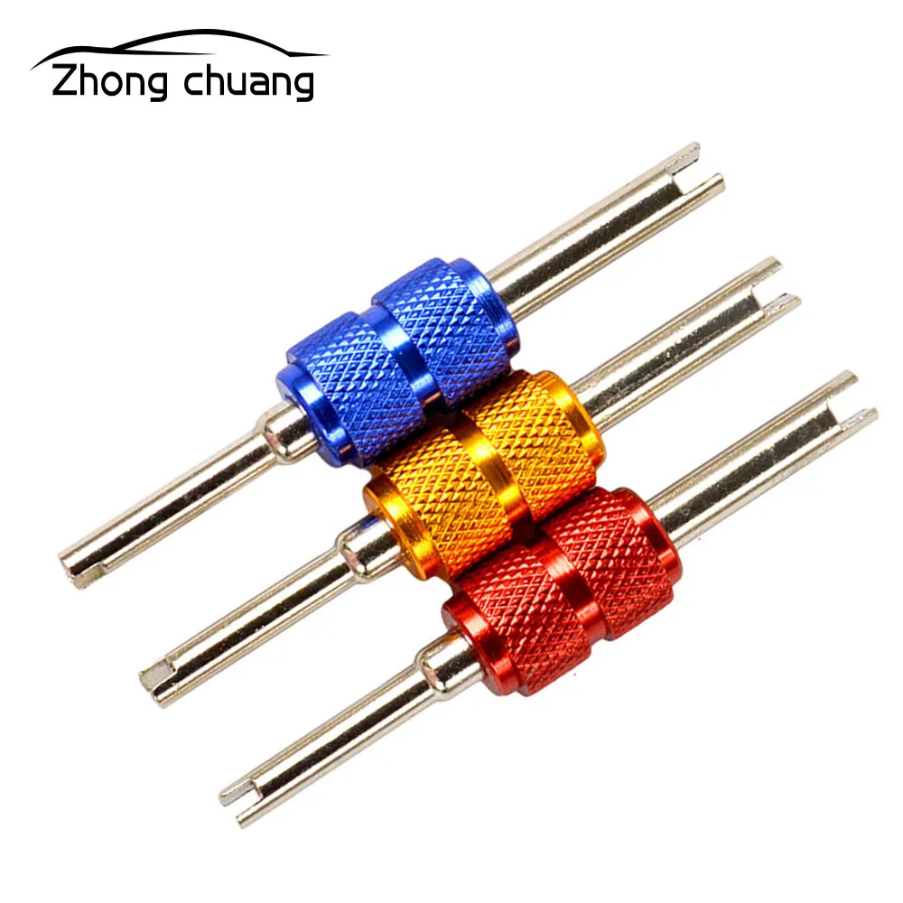 

Auto Air Conditioning Repair Tool Auto Spool Wrench Tire Remover Mounting Metal Handle Double End KIT 2018 HOT