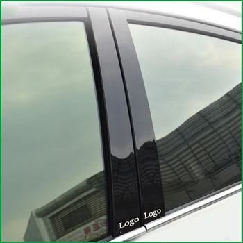

Car Styling For Toyota RAV4 RAV 4 2014 2015 2016 2017 2018 PC Center Window Middle Pillar Frames Covers Trim Sticker Decoration