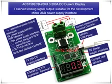 NEW 1PCS/LOT ACS758ECB-200U ACS758ECB 200U ACS758 0-200A DC current display meter