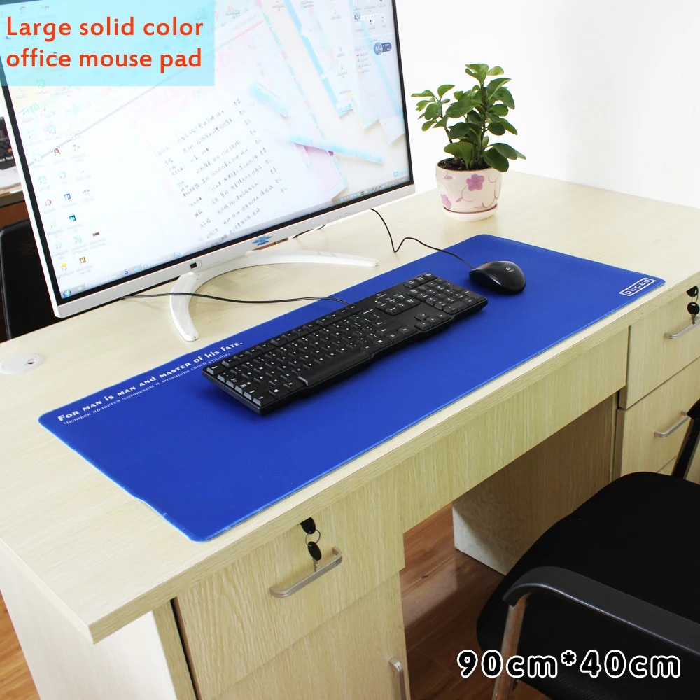 900x400mm Custom office mouse pad precision lock edge