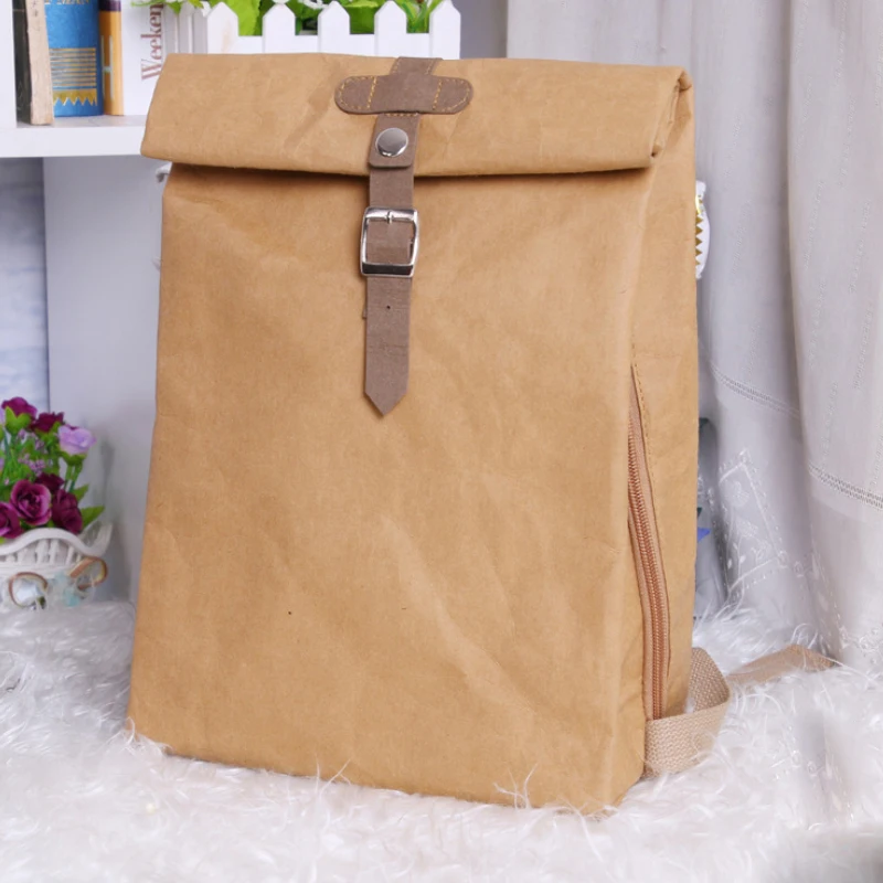

Washable kraft paper backpack outdoor travel bag business computer bag wash paper backpack man BM01-BP-sxnplx