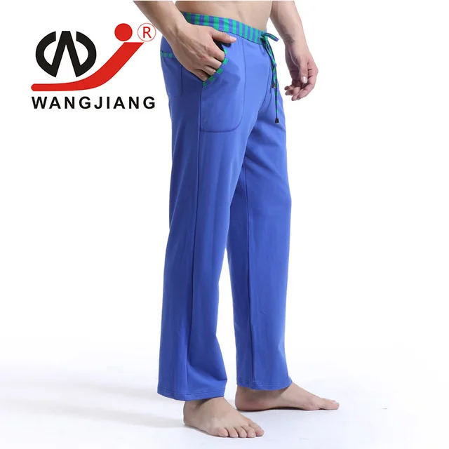 Men Cotton Long Pants Men's Casual Trousers Soft Comfortable Men's Sleep Bottoms Homewear pants pajama loose Lounge Men Cotton Long Pants Men's Casual Trousers Soft Comfortable Men's Sleep Bottoms Homewear pants pajama loose Lounge
