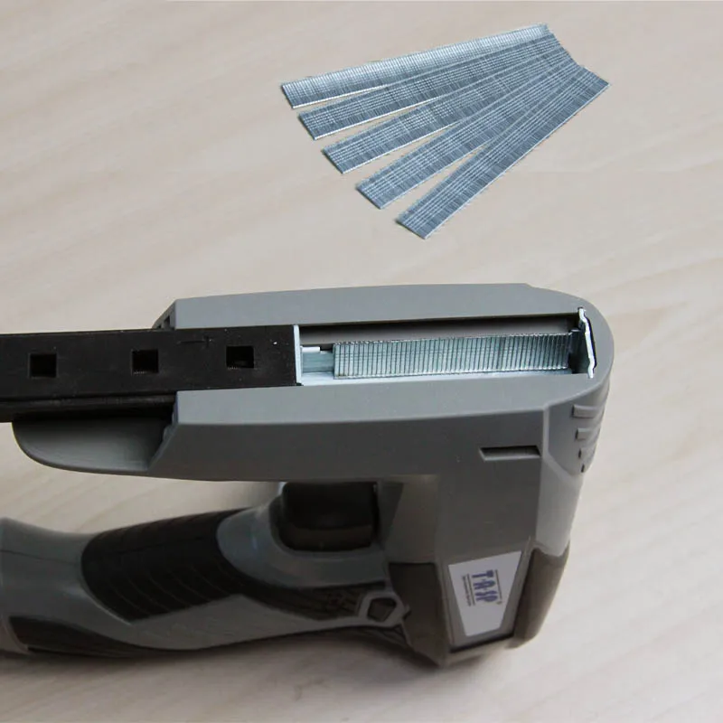 TASP 220V 2 in 1 Electric Nailer and Stapler for Furniture Staple Gun for Frame with Staples & Nails Carpentry Woodworking Tools