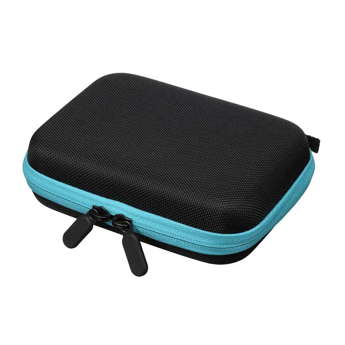 Синий 12 Bottles 10ml Essential Oils Box Storage Bag Organizer Cosmetics Aromatherapy Holder Container Portable Travel Carrying Case - Цвет: Синий