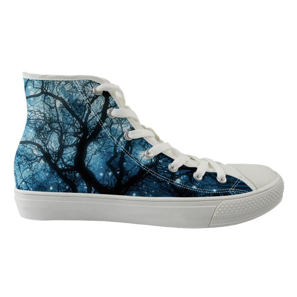 

Women's Galaxy Flats Shoes High Top Canvas Leisure Sneakers for Female Shoes Woman Fashion Spring Chaussures Femme