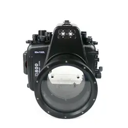 Дайвинг Камера Водонепроницаемый Корпус для Nikon D800 105 мм Камера сумка Подводные Действие фотографии непроницаемой чехол