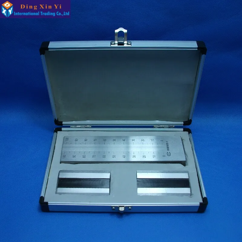 0-100um Stainless Steel single Groove fineness gage 25um/50um/100um/150um available Hegman fineness gauge