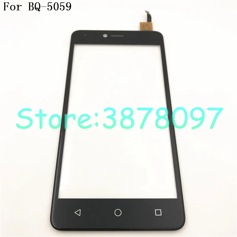

Original 5.0 inches Touch Screen Panel For BQ BQ-5059 Strike Power Sensor Front Glass Replacement For BQ 5059