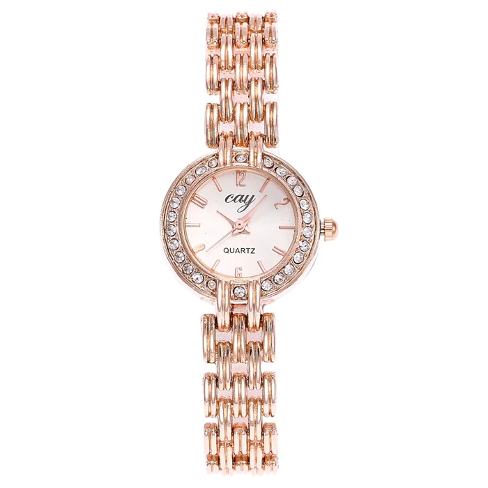 

New Fashion Rhinestone Watches Women Luxury Brand Stainless Steel Bracelet watches Ladies Quartz Dress Watches Clock B7