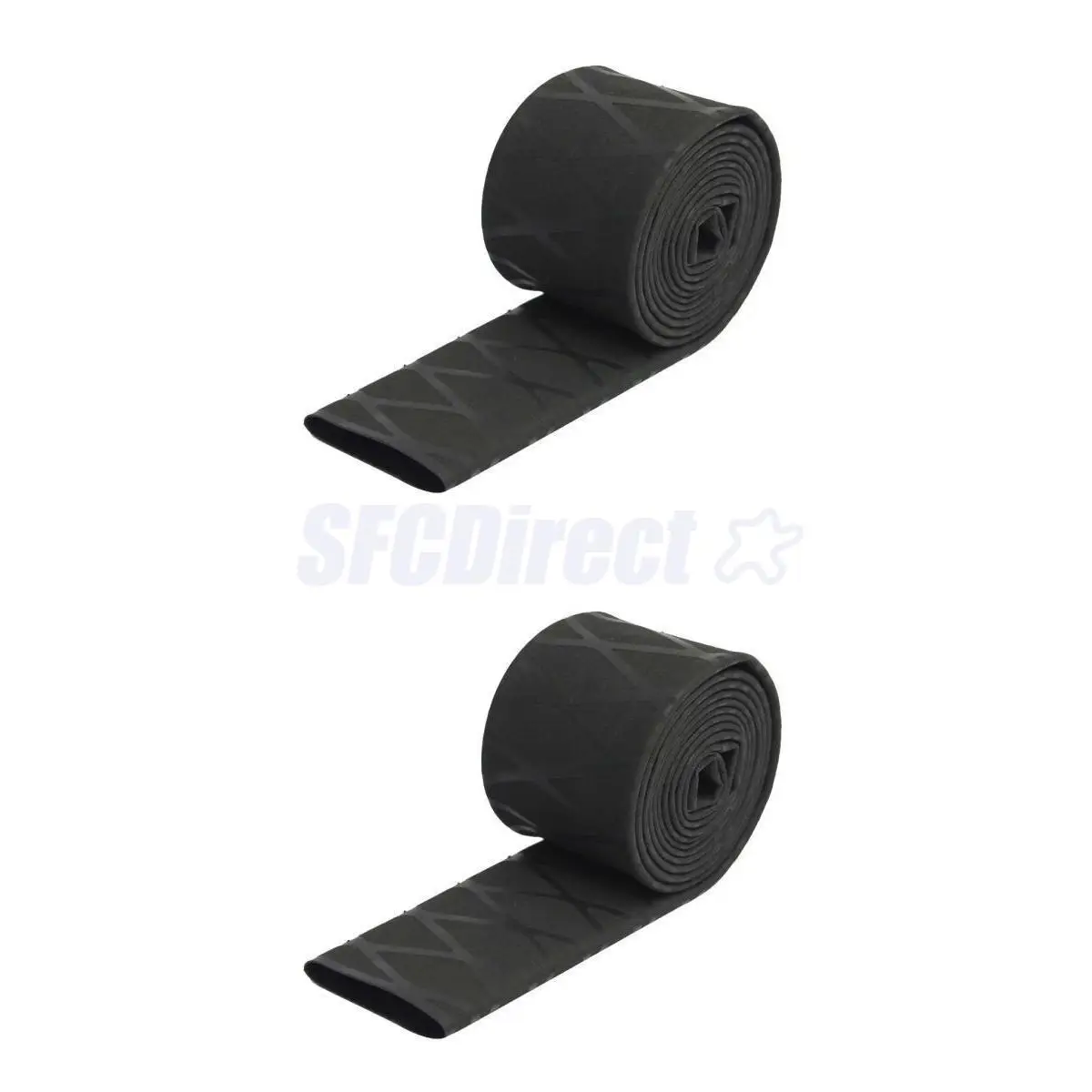 Non Slip Textured X Tube Heat Shrink Tubing Fishing Rod Grips 22mm 28mm