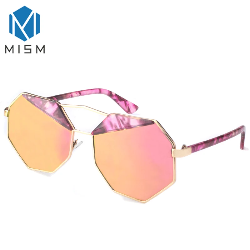 

MISM New Arrive Multilateral Square Sunglasses Oversize Vintage Frames Shades lunette de soleil femme Eyewear Steampunk Glasses