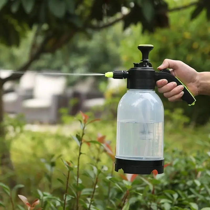 

2L Transparent Portable Handheld Watering Flower Plant Gardening Spray Pot