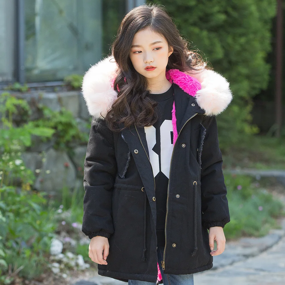 

New Winter 2018 Baby Winter Jacket Toddler Girl Winter Clothes Kids Thicken Jacket Baby Coat with Hood for Children Warm,#3540