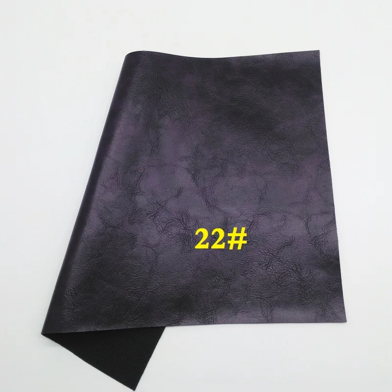 22 Glitterwishcome 21X29 см A4 размер винил для бантов два тона Винтаж кожа Fabirc искусственная кожа листы для бантов, GM356A - Цвет: 22