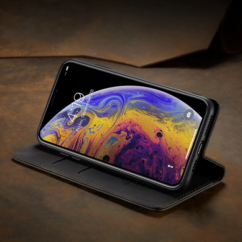 Чехол Me из искусственной кожи чехол для iPhone X XS Max Роскошный Ретро Магнитный чехол для телефона держатель для карт кошелек чехол для iPhone XR 8 7 6s Plus