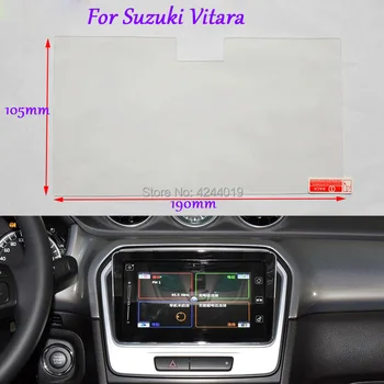 

Tommia Car Styling GPS Navigation Screen Glass Protective Film Sticker Protective Film For SUZUKI Vitara Car Accessories