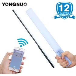 YONGNUO обновлен YN360S ультратонкий портативный лед на палочке светодиодный видео 3200 k до 5500 k телефон приложение Управление светодиодный