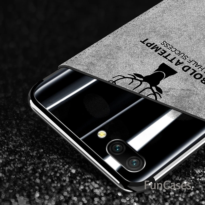 Телефон олень ткань чехол на Honor 8C Чехлы с закаленным стеклом для huawei 8 c c8 honer hono