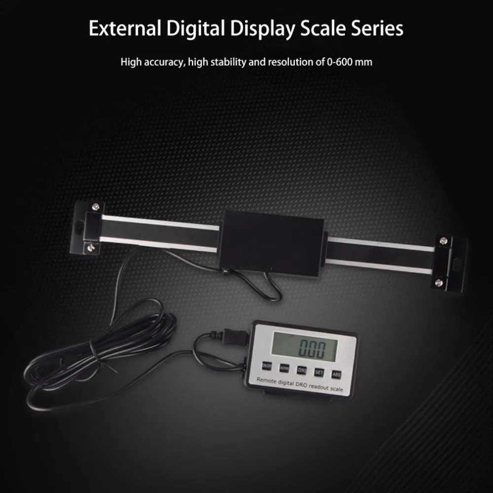 Цифровая Линейная Шкала считывания, вертикальная линейка, дополнительный размер 0,01 мм, магнитная линейка с дистанционным внешним дисплеем