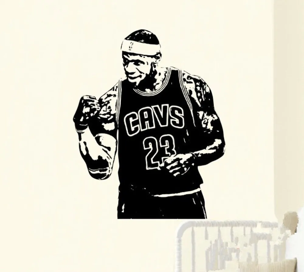 High-Quality-MVP-LEBRON-JAMES-NO-23-CAVS-Basketball-Wall-Sticker-Home-Decor-Decal-for-Boy
