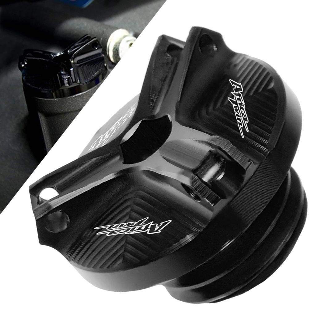 

Motorcycle Accessories Engine Oil Drain Plug Sump Nut Cup Plug Oil Fill Cap Cover for Honda XRV750 L-Y Africa Twin 1990-2003