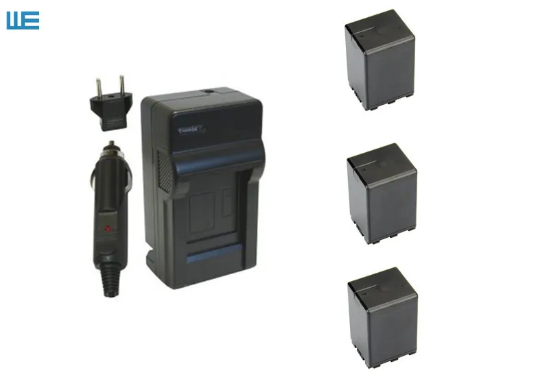 3 шт./лот VW-VBN390 VBN390 3750 мАч аккумулятор + зарядное устройство USB кабель для Panasonic Lumix