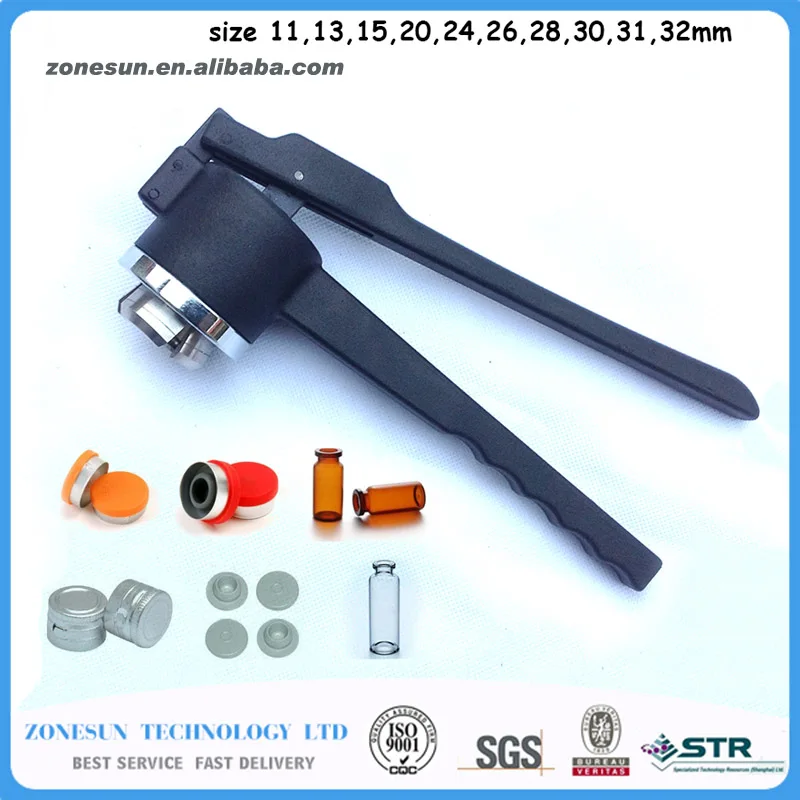 Capsuleuse Manuelle Pour Flacons 20mm - Machine à Sertir En Acier Inox - Duojin 20A