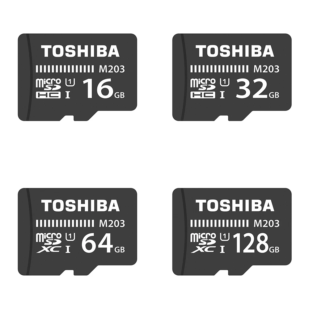 TOSHIBA Micro SD карта 128 Гб 64 Гб SDXC класс 10 UHS-I Карта памяти SDHC 16 ГБ 32 ГБ TF/microsd SD Micro карта