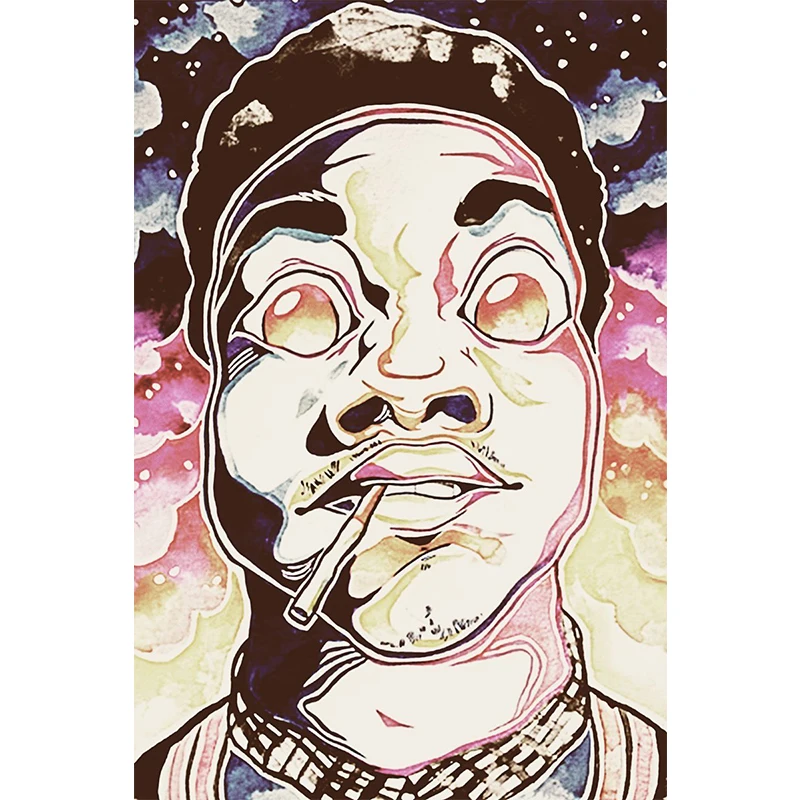 Chance The Rapper Poster Acid Rap Rapper Picture Canvas Art Portrait