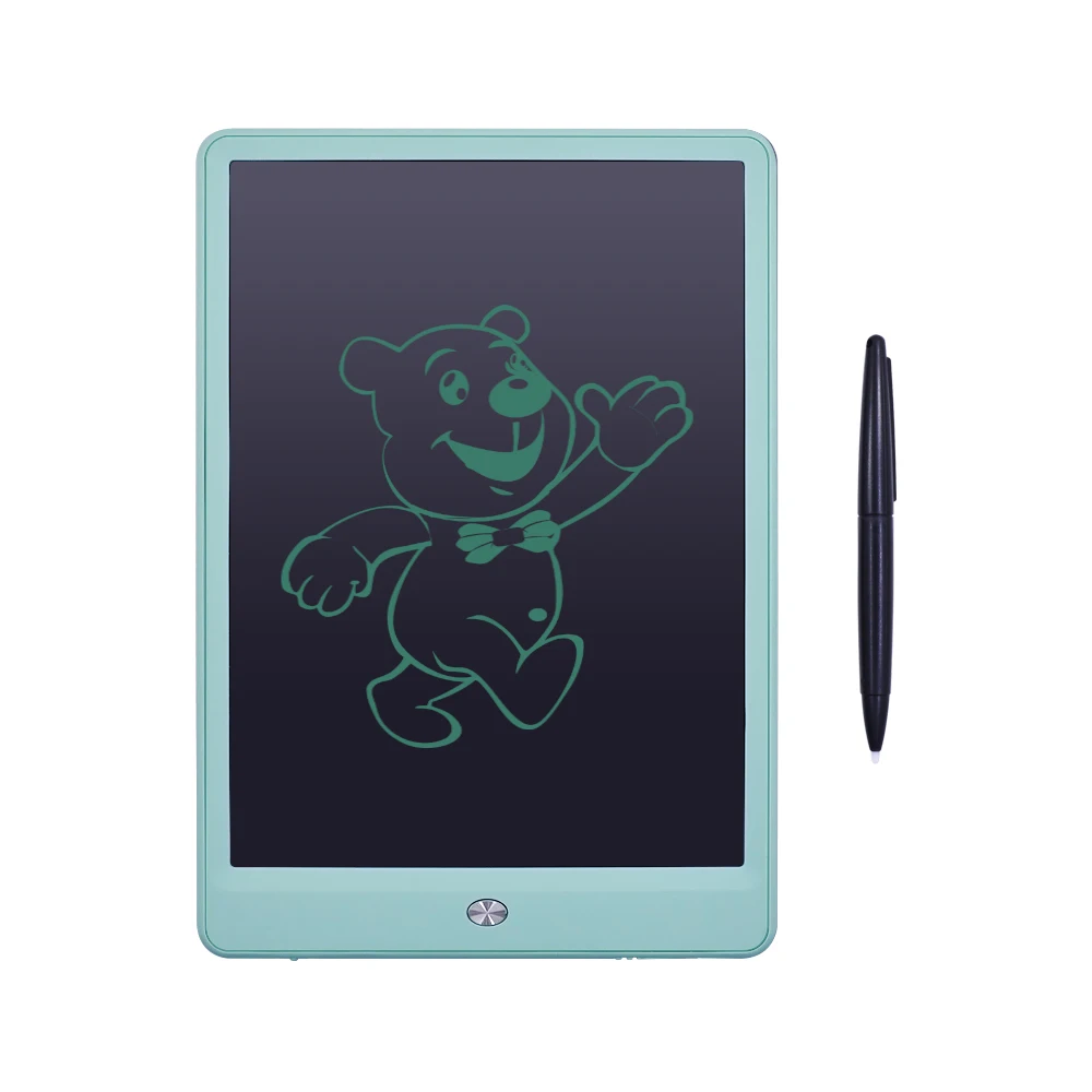 CHIPAL 8,5 дюймовый цифровой ЖК-дисплей планшет для письма графический планшет электронный почерк блокнот для рисования доска для рисования с стилусом ручка-аккумулятор - Цвет: Green