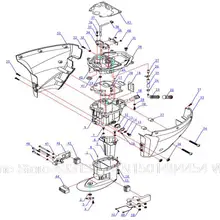 Фильтр для воды shell компонент для hidea HDF9.9, 4-тактный 9.9HP