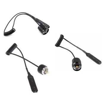 

1pcs LED Torch Pressure Remote ON/OFF Switch For WF-501B WF502B C8 XM-L XML2 T6 LED Flashlight Mouse Tail Press Controller