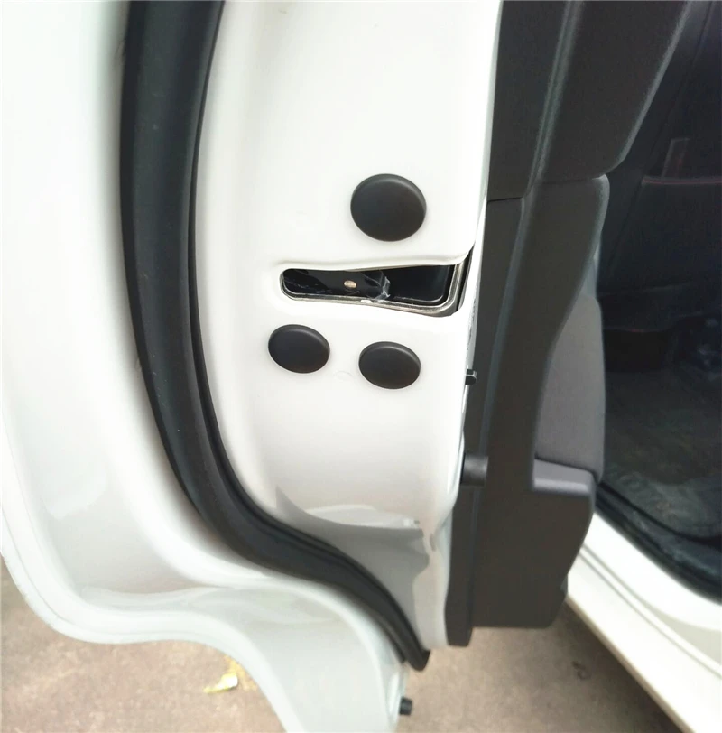 

For Hyundai Tucson Elantra Creta IX25 IX35 45 Sonata 9 10 Solaris Santafe Car Door Lock Screw Protector Cover Accessories 12PCS