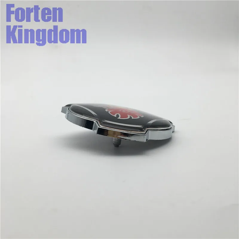 Forten Kingdom товар 1 шт. для Scania черный красный логотип на заказ передняя решетка, эмблема на решетку 80 мм ABS грузовик значок 1401610