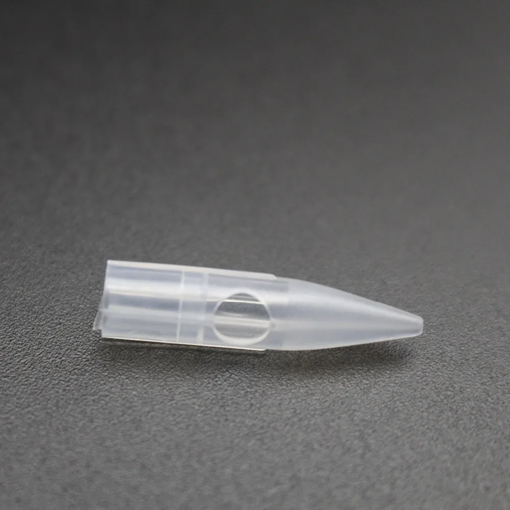 50pcs 1RL/2R/3R/5R Permanent Makeup Needle Tips Disposable Individual Tattoo Needle Caps Dragon/Mosaic/Merlin Tattoo Machine