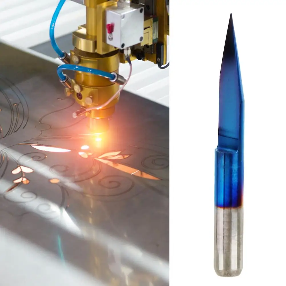 10 шт. 3,175 Премиум качество Вольфрамовая сталь PCB гравировальный бит CNC инструмент для маршрутизатора фреза