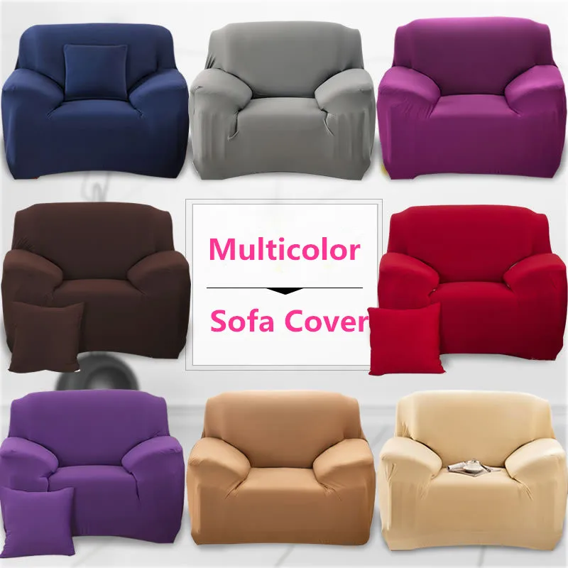 2017 Mulitcolor Sectional Flexible Stretch Sofa Cover Big
