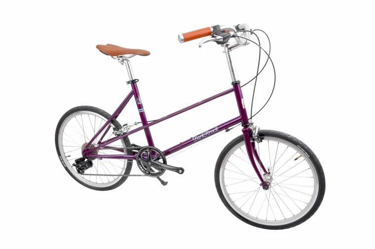 Best DARKROCK(DR) V-22 451 Ferry trail  Mini Velo ladies bike city cycling bicycle Chrome-molybdenum steel 4130 frame fork 1